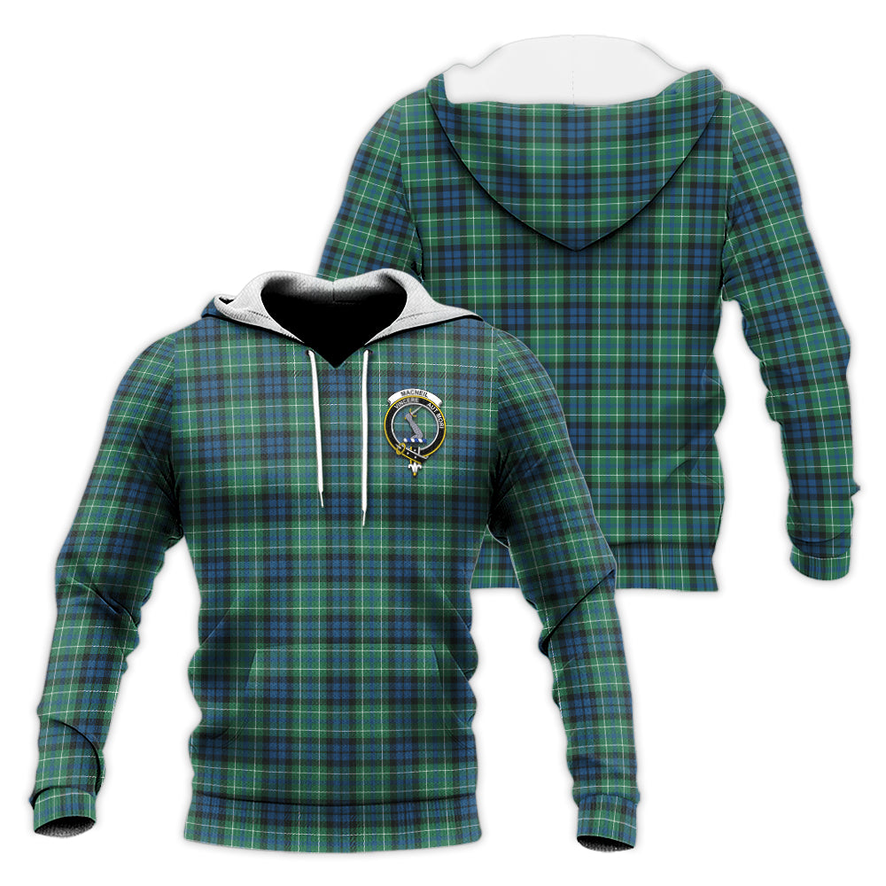 macneil-of-colonsay-ancient-tartan-knitted-hoodie-with-family-crest