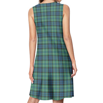 MacNeil of Colonsay Ancient Tartan Womens Casual Dresses