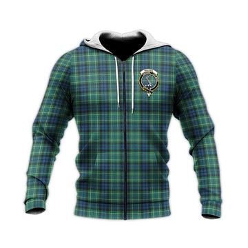 MacNeil of Colonsay Ancient Tartan Knitted Hoodie with Family Crest