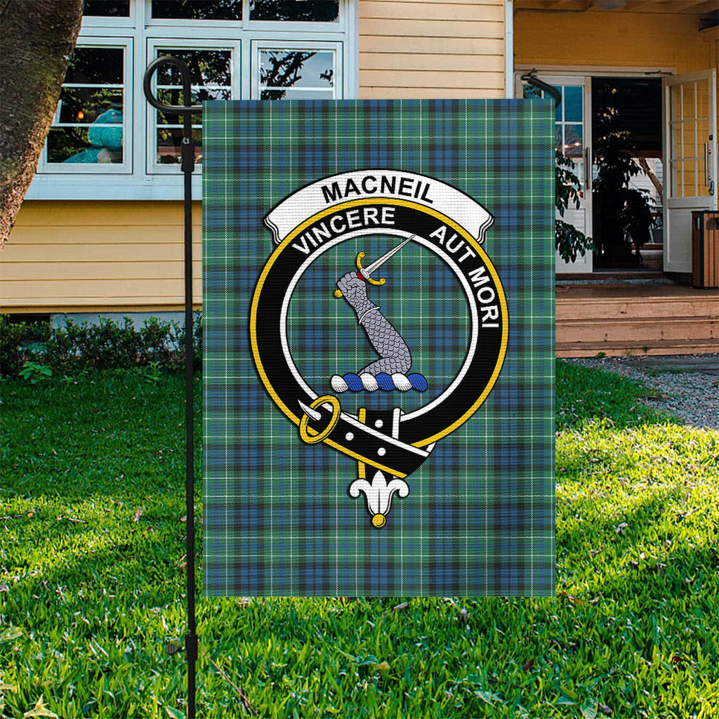 MacNeil of Colonsay Ancient Tartan Flag with Family Crest - Tartan Vibes Clothing