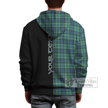 MacNeil of Colonsay Ancient Tartan Hoodie with Family Crest and Half Of Me Style