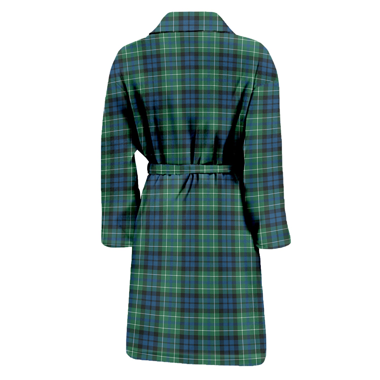 MacNeil of Colonsay Ancient Tartan Bathrobe with Family Crest - Tartan Vibes Clothing