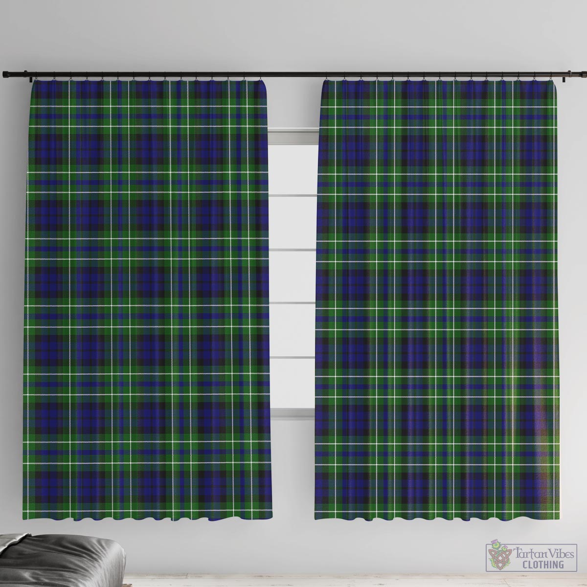 MacNeil of Colonsay Modern Tartan Window Curtain