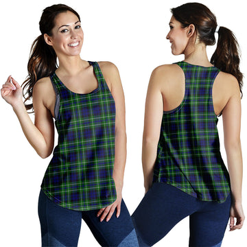 MacNeil of Colonsay Modern Tartan Women Racerback Tanks