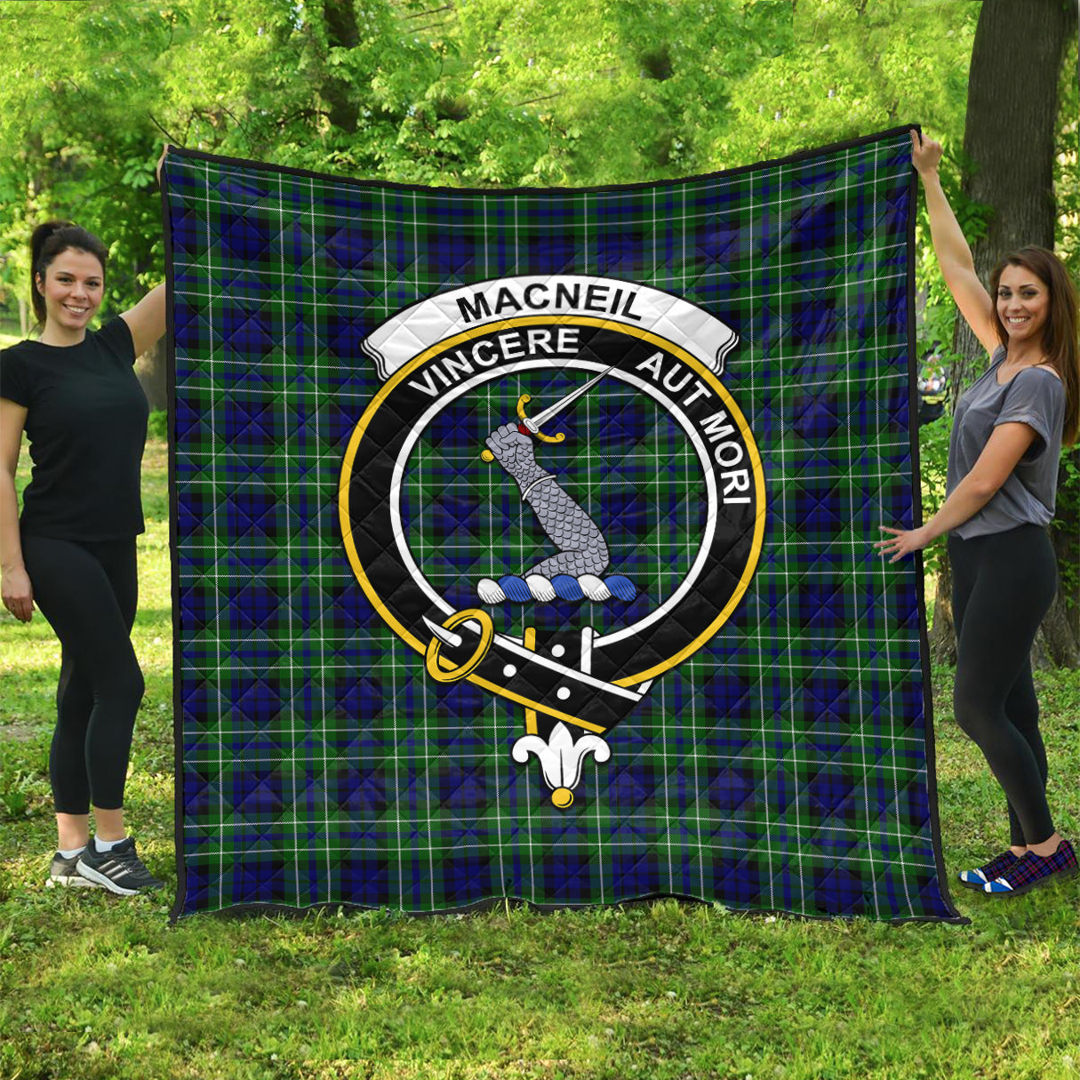 macneil-of-colonsay-modern-tartan-quilt-with-family-crest