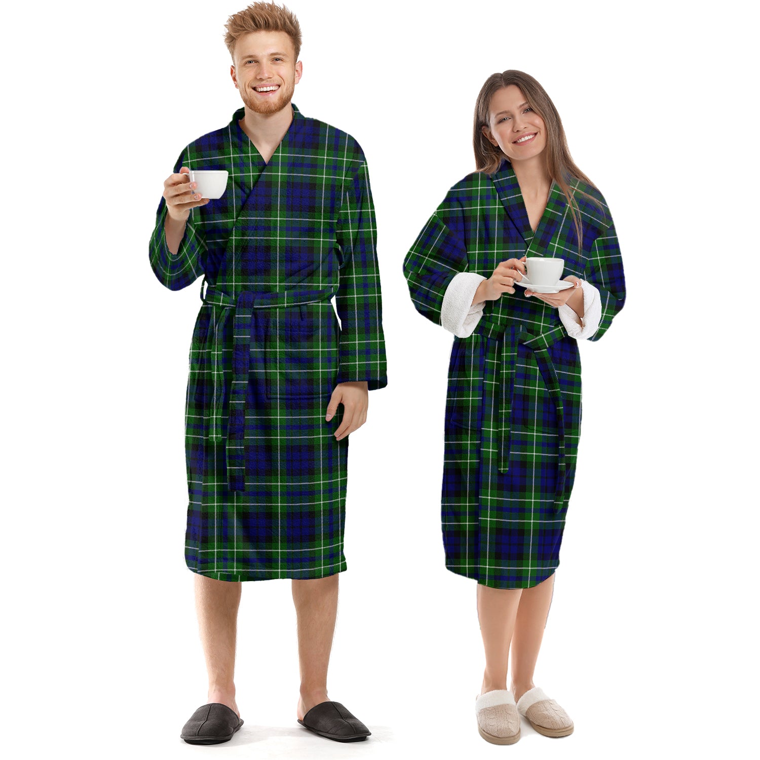 MacNeil of Colonsay Modern Tartan Bathrobe Unisex S - Tartan Vibes Clothing