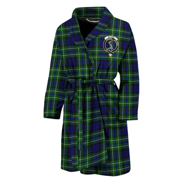 MacNeil of Colonsay Modern Tartan Bathrobe with Family Crest