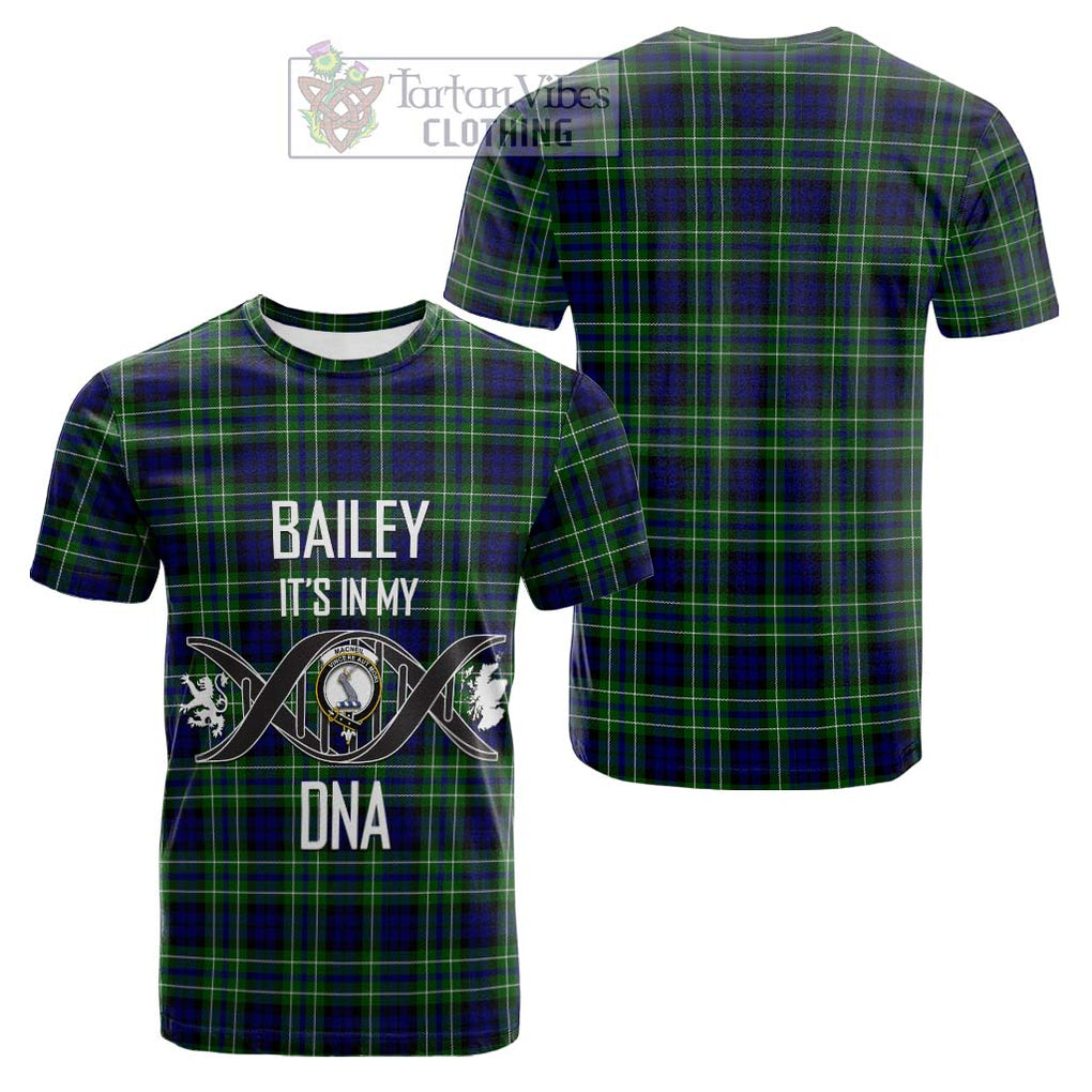 Tartan Vibes Clothing MacNeil of Colonsay Modern Tartan Cotton T-shirt with Family Crest DNA In Me Style