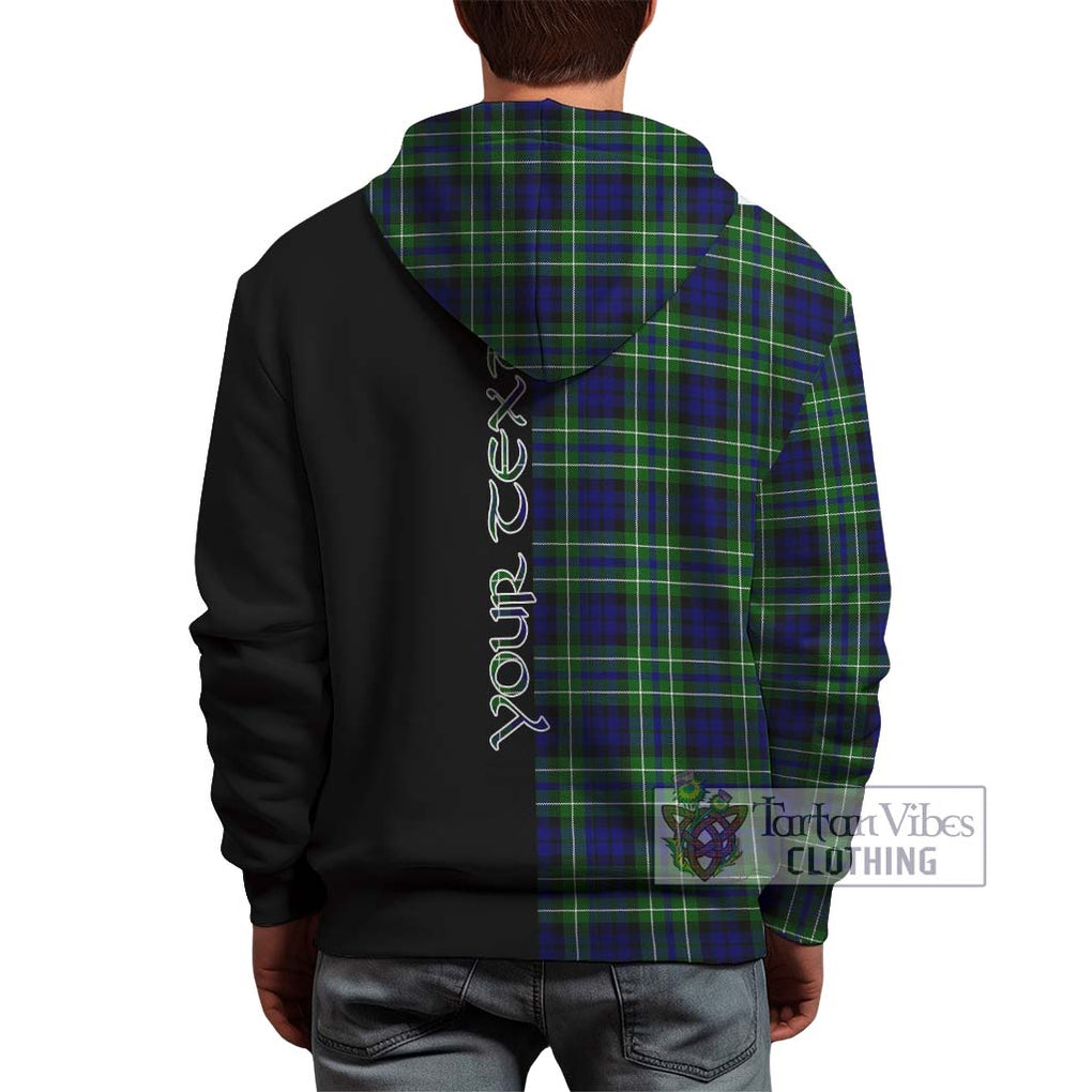 MacNeil of Colonsay Modern Tartan Hoodie with Family Crest and Half Of Me Style - Tartanvibesclothing Shop