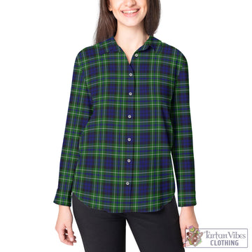 MacNeil of Colonsay Modern Tartan Women's Casual Shirt