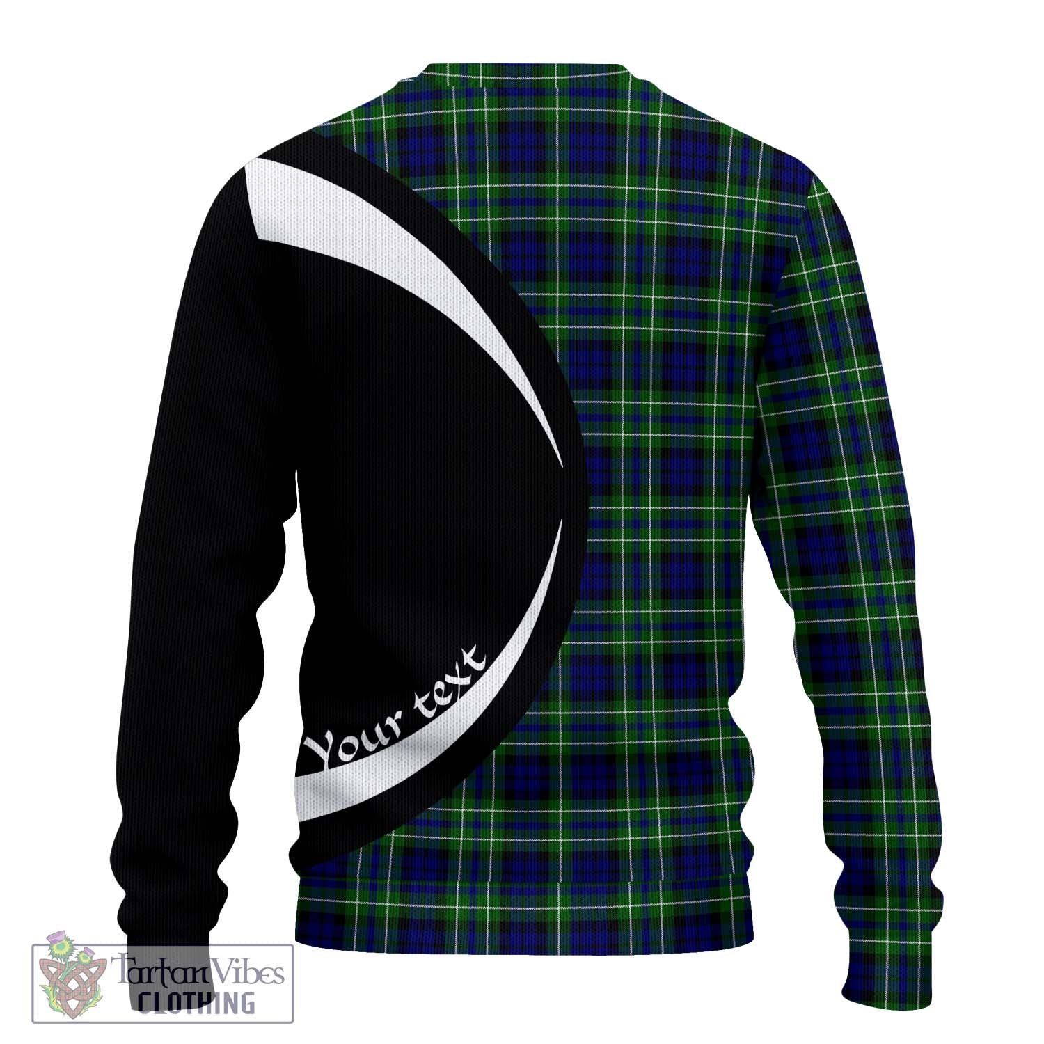 MacNeil of Colonsay Modern Tartan Knitted Sweater with Family Crest Circle Style - Tartan Vibes Clothing