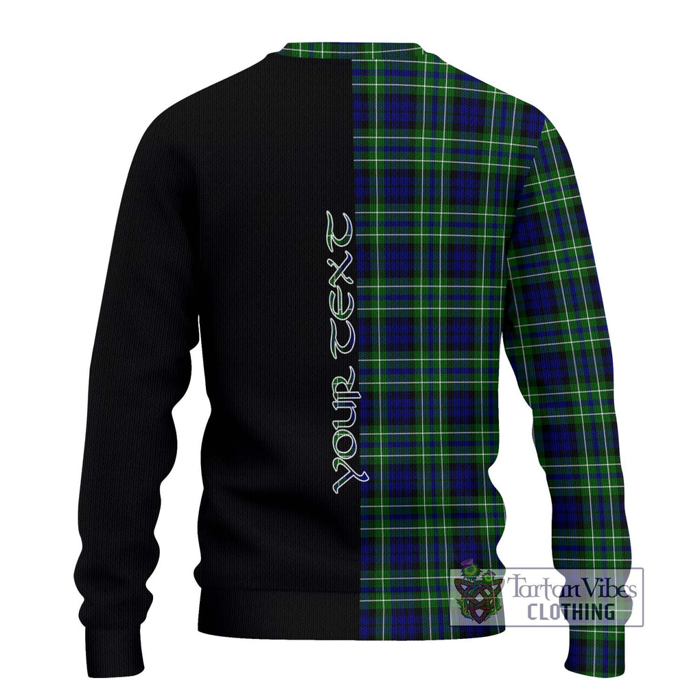 MacNeil of Colonsay Modern Tartan Knitted Sweater with Family Crest and Half Of Me Style - Tartanvibesclothing Shop