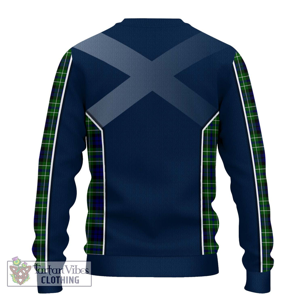 MacNeil of Colonsay Modern Tartan Knitted Sweater with Family Crest and Lion Rampant Vibes Sport Style - Tartan Vibes Clothing