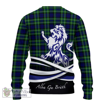 MacNeil of Colonsay Modern Tartan Ugly Sweater with Alba Gu Brath Regal Lion Emblem