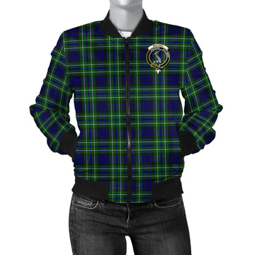 MacNeil of Colonsay Modern Tartan Bomber Jacket with Family Crest