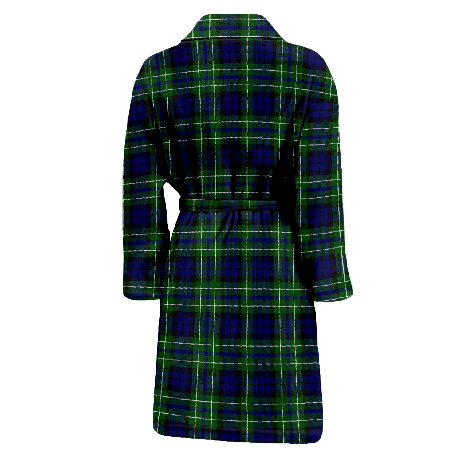 MacNeil of Colonsay Modern Tartan Bathrobe with Family Crest - Tartan Vibes Clothing