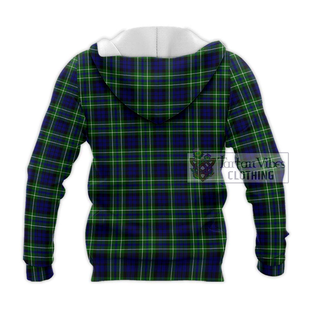 MacNeil of Colonsay Modern Tartan Knitted Hoodie with Family Crest DNA In Me Style - Tartanvibesclothing Shop