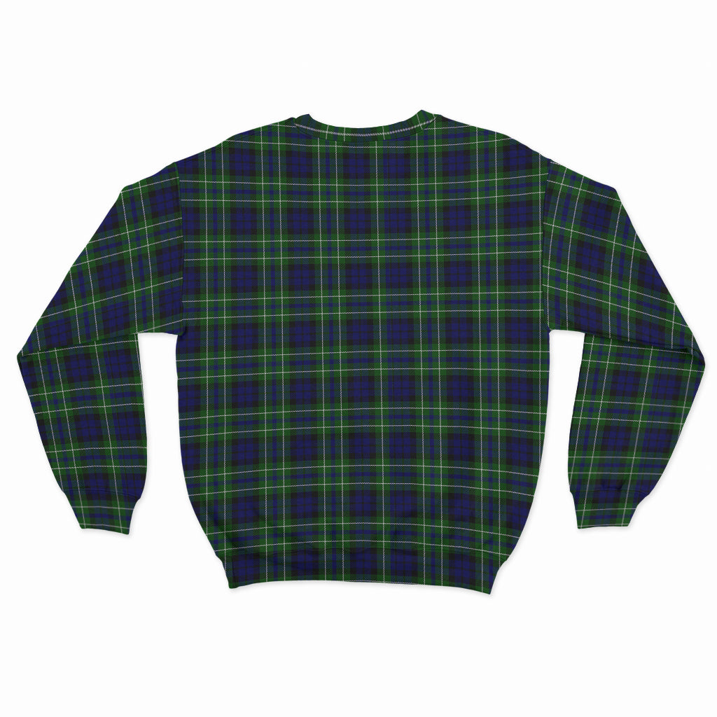 MacNeil of Colonsay Modern Tartan Sweatshirt with Family Crest - Tartan Vibes Clothing