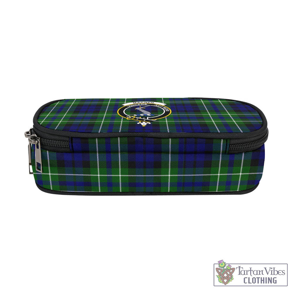 Tartan Vibes Clothing MacNeil of Colonsay Modern Tartan Pen and Pencil Case with Family Crest