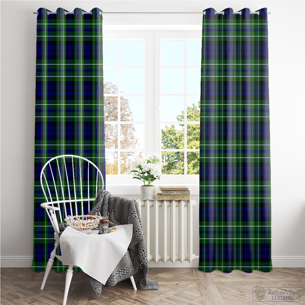 MacNeil of Colonsay Modern Tartan Window Curtain