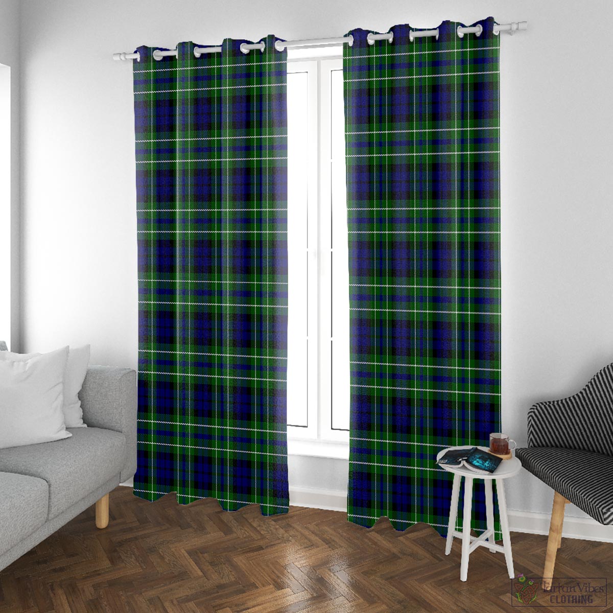 MacNeil of Colonsay Modern Tartan Window Curtain