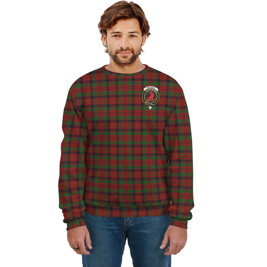 MacNicol (McNicol) Tartan Sweatshirt with Family Crest Unisex - Tartan Vibes Clothing