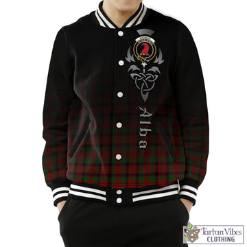 MacNicol (McNicol) Tartan Baseball Jacket Featuring Alba Gu Brath Family Crest Celtic Inspired