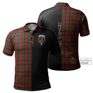 MacNicol (McNicol) Tartan Polo Shirt with Family Crest and Half Of Me Style