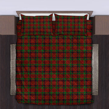 MacNicol (McNicol) Tartan Quilt Bed Set