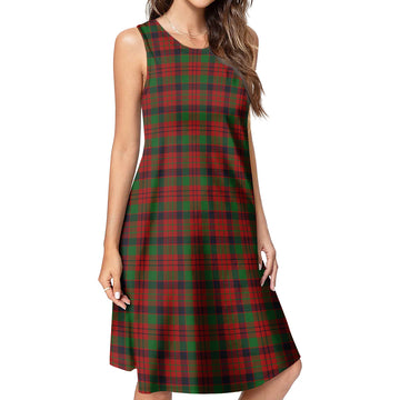 MacNicol (McNicol) Tartan Womens Casual Dresses