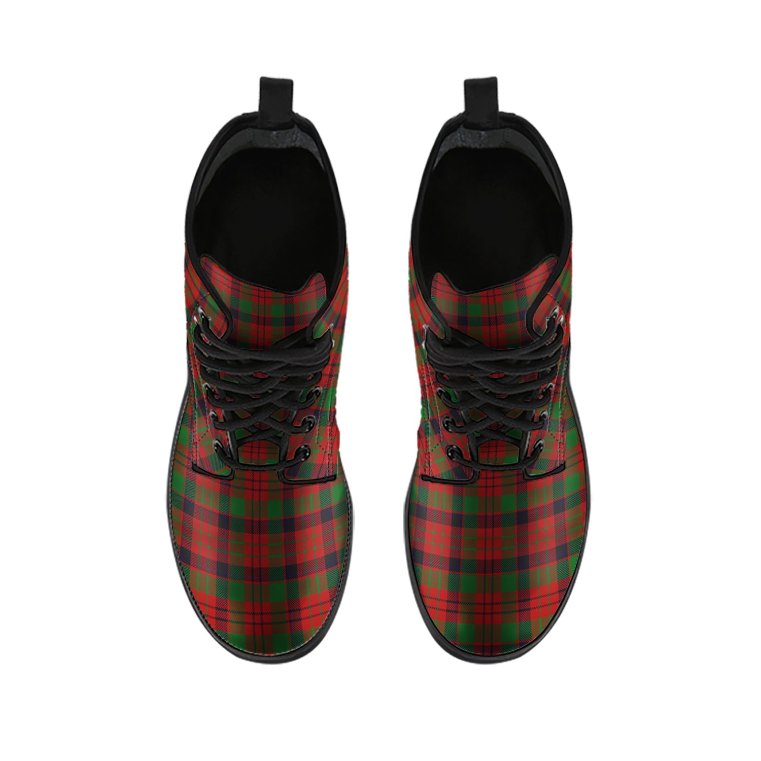 MacNicol (McNicol) Tartan Leather Boots - Tartan Vibes Clothing