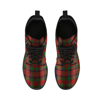 MacNicol (McNicol) Tartan Leather Boots