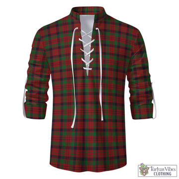 MacNicol (McNicol) Tartan Men's Scottish Traditional Jacobite Ghillie Kilt Shirt