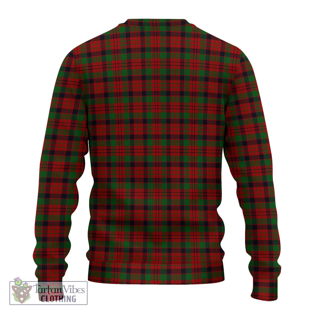 MacNicol (McNicol) Tartan Knitted Sweater with Family Crest DNA In Me Style - Tartanvibesclothing Shop