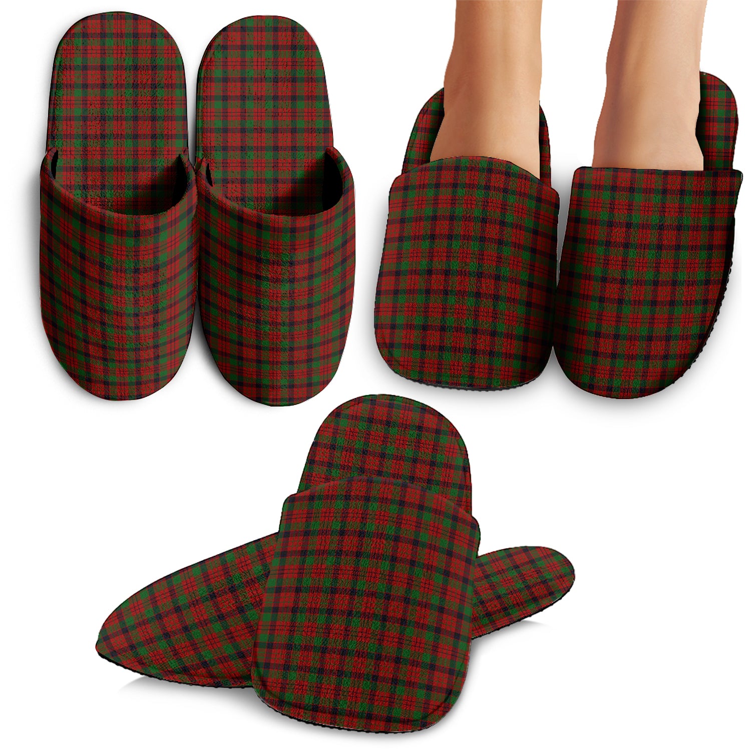 MacNicol Tartan Home Slippers - Tartanvibesclothing