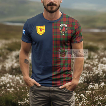 MacNicol (McNicol) Tartan T-Shirt Alba with Scottish Lion Royal Arm Half Style