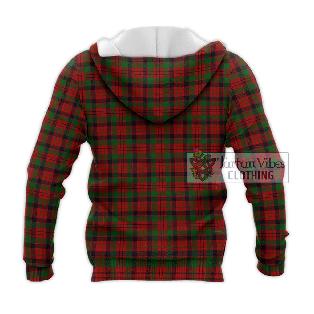 MacNicol (McNicol) Tartan Knitted Hoodie with Family Crest DNA In Me Style - Tartanvibesclothing Shop