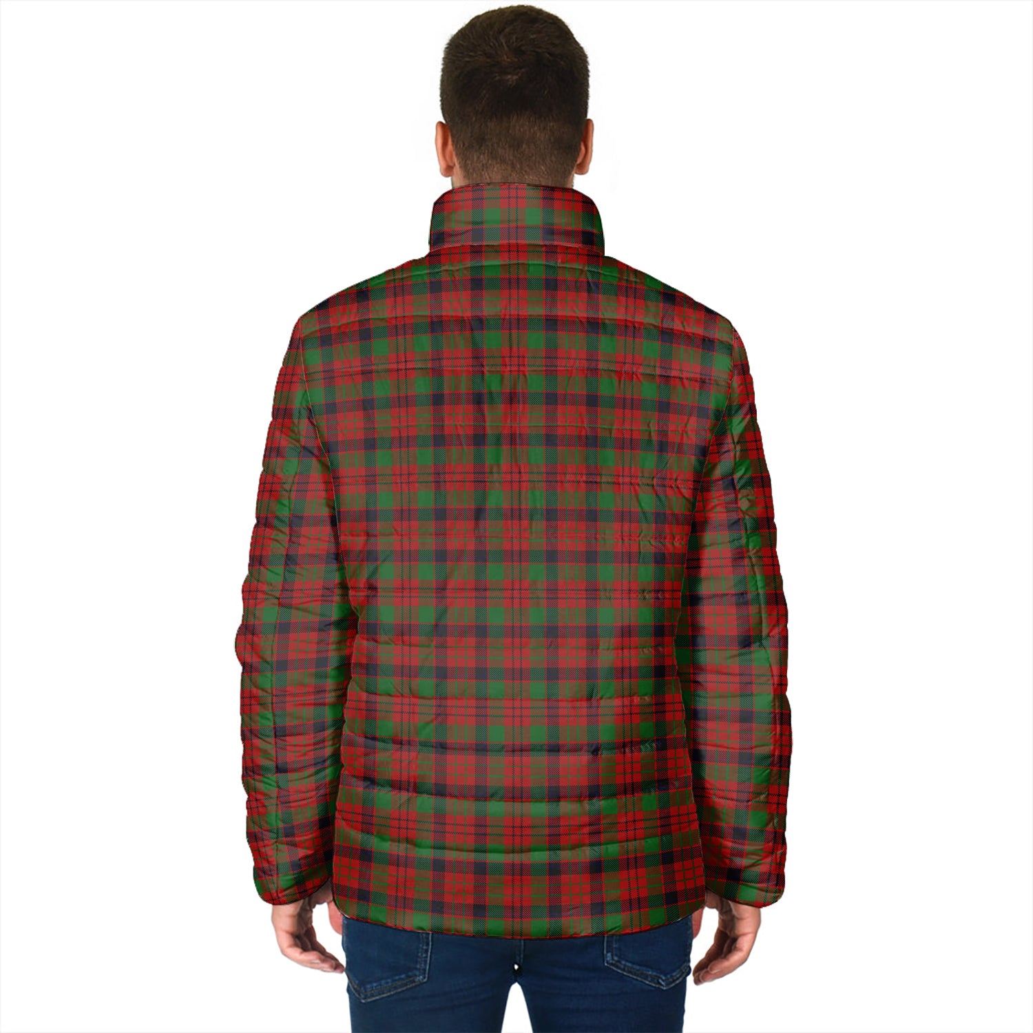 MacNicol (McNicol) Tartan Padded Jacket with Family Crest - Tartan Vibes Clothing