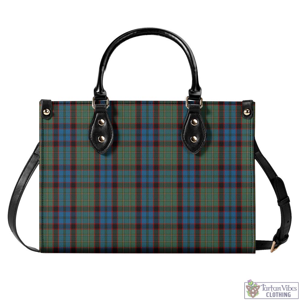 Tartan Vibes Clothing MacNicol Hunting Tartan Luxury Leather Handbags