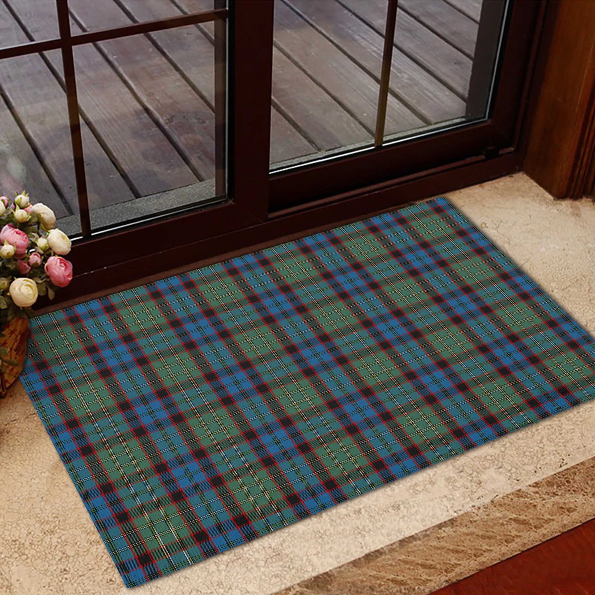 MacNicol Hunting Tartan Door Mat - Tartanvibesclothing