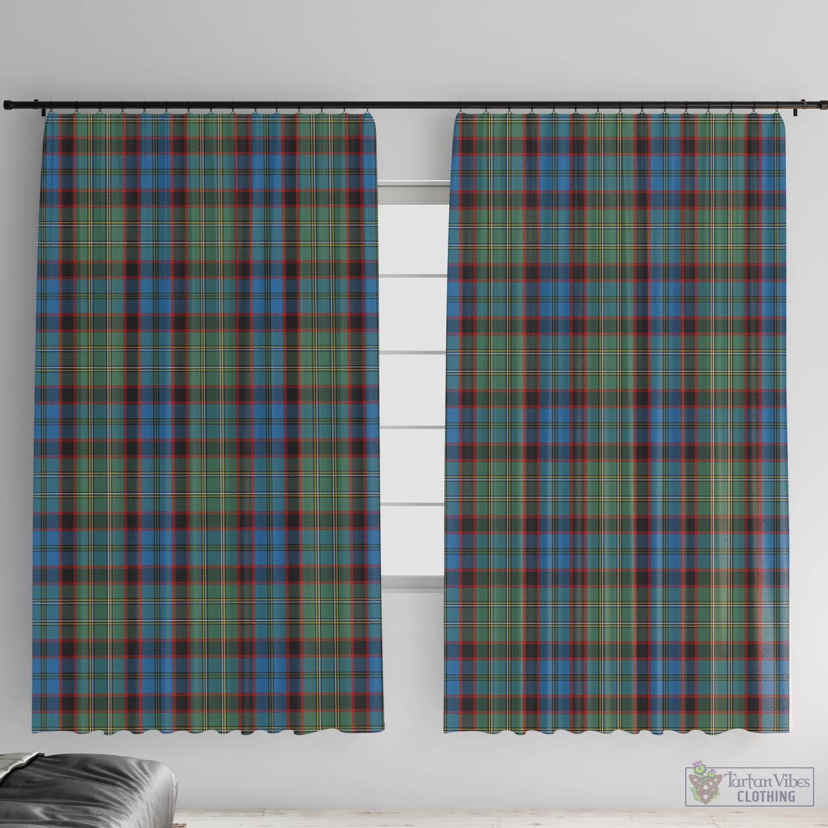 MacNicol Hunting Tartan Window Curtain