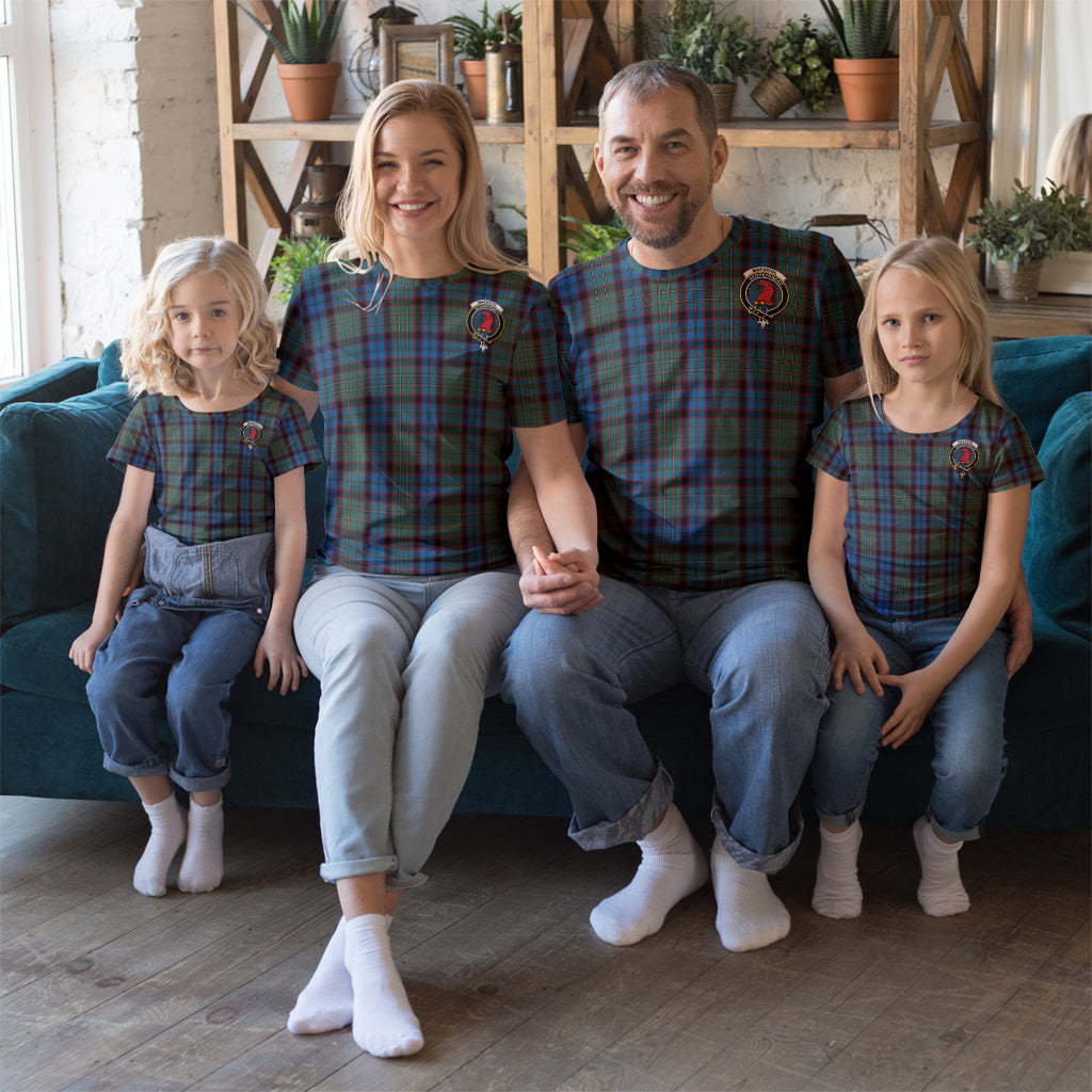 MacNicol Hunting Tartan T-Shirt with Family Crest Kid's Shirt - Tartan Vibes Clothing