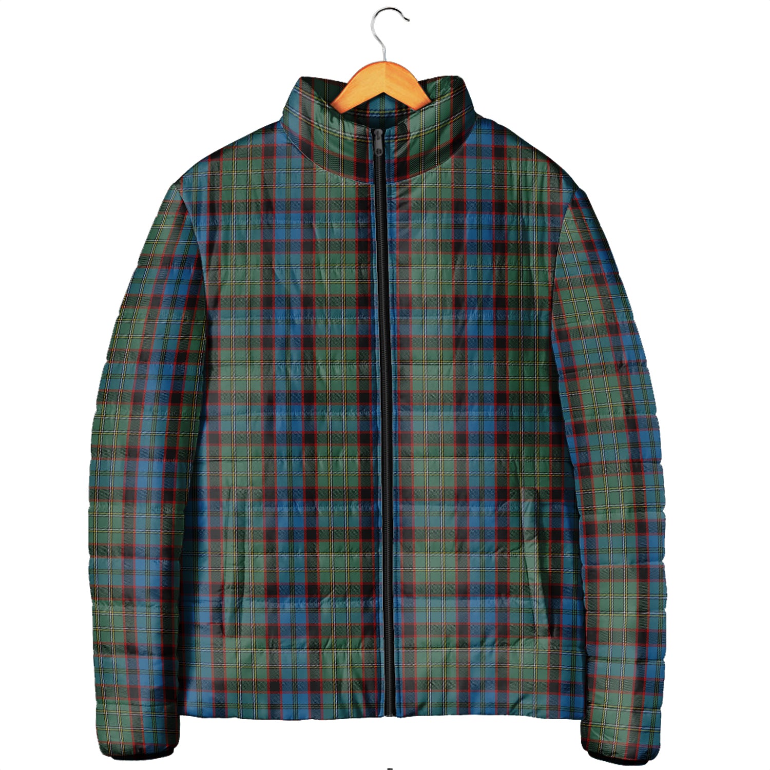 MacNicol Hunting Tartan Padded Jacket Men's Padded Jacket - Tartan Vibes Clothing