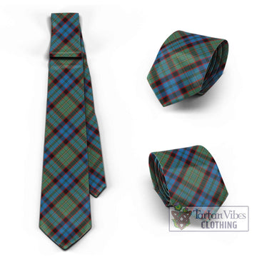 MacNicol Hunting Tartan Classic Necktie Cross Style