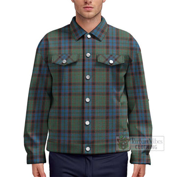 MacNicol Hunting Tartan Unisex Lapel Cotton Jacket