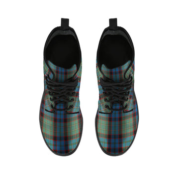 MacNicol Hunting Tartan Leather Boots