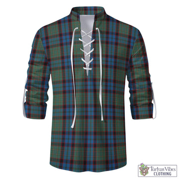 MacNicol Hunting Tartan Men's Scottish Traditional Jacobite Ghillie Kilt Shirt