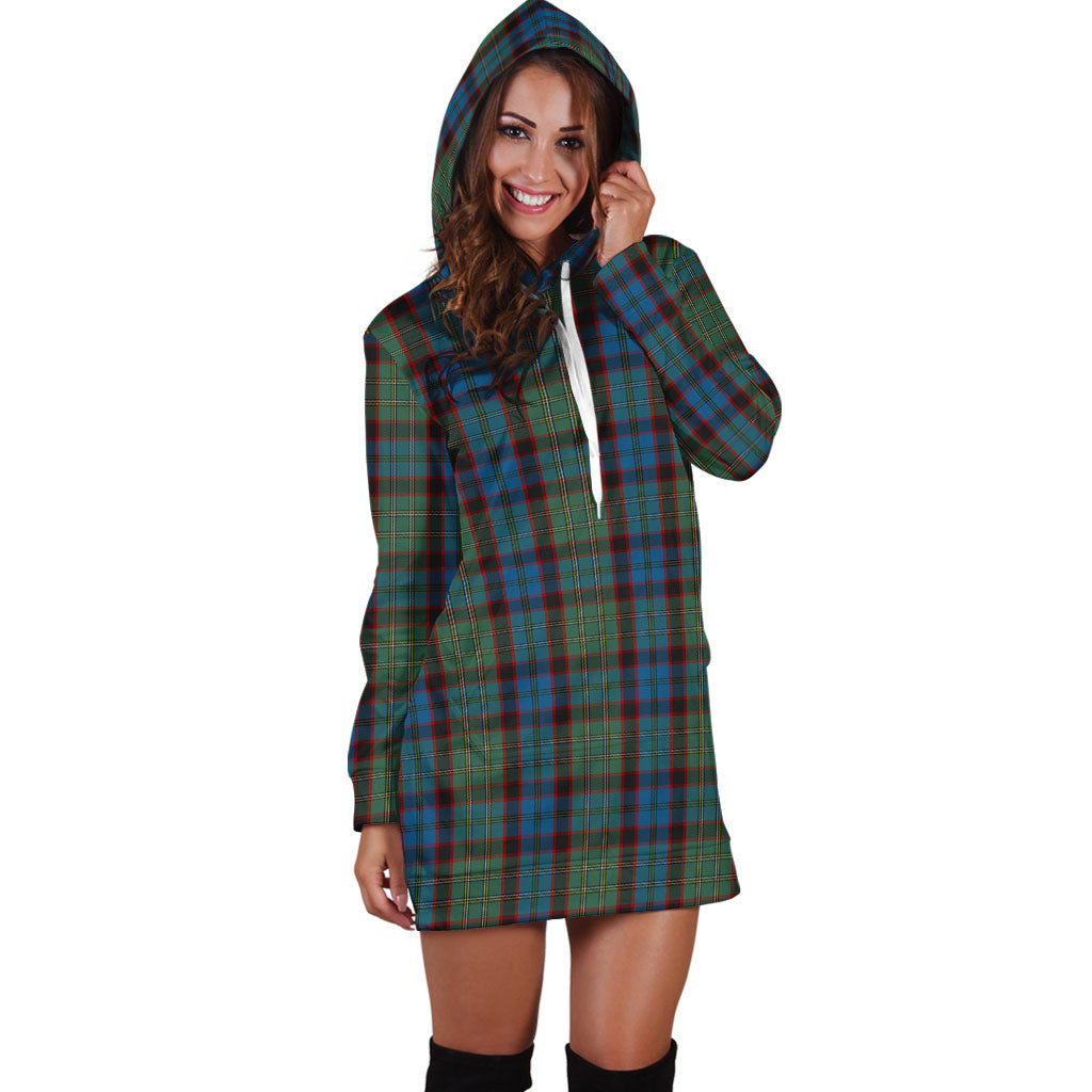 MacNicol Hunting Tartan Hoodie Dress - Tartan Vibes Clothing