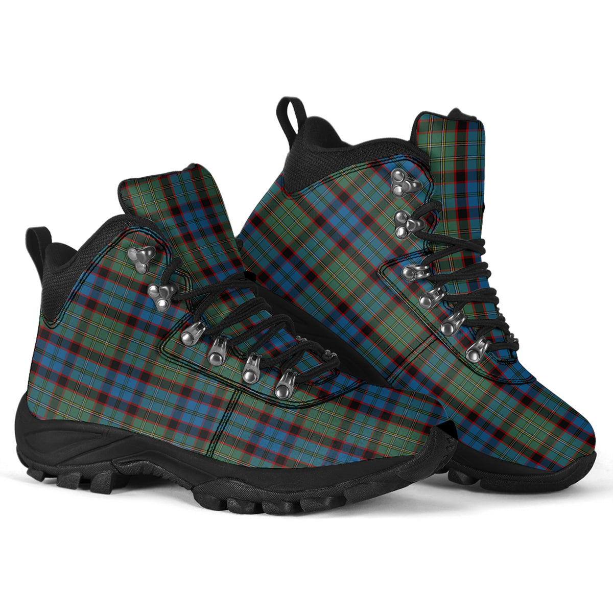 MacNicol Hunting Tartan Alpine Boots - Tartanvibesclothing