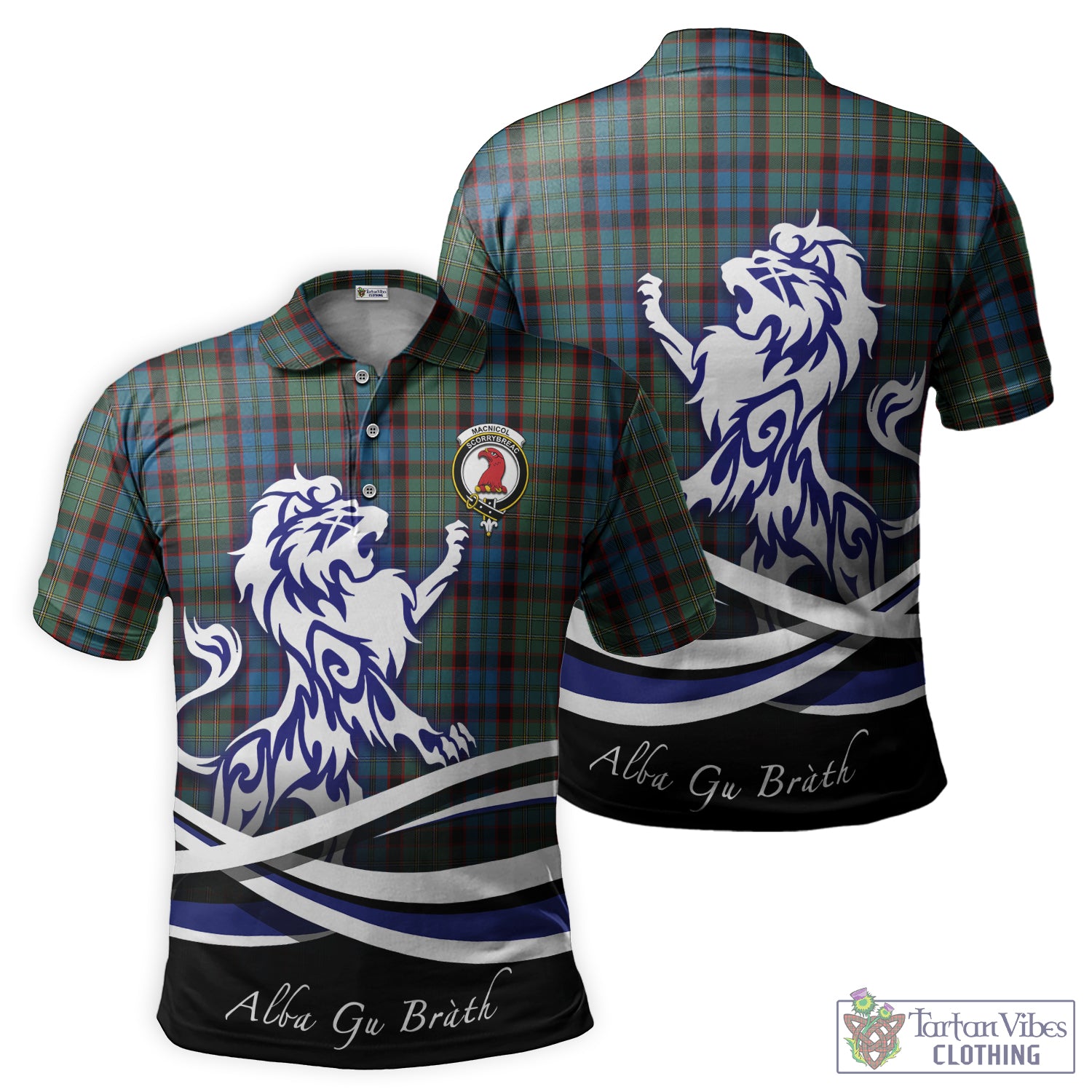 macnicol-hunting-tartan-polo-shirt-with-alba-gu-brath-regal-lion-emblem